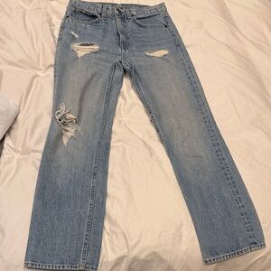 Rag & Bone Classic Blue Distressed Women’s Jeans